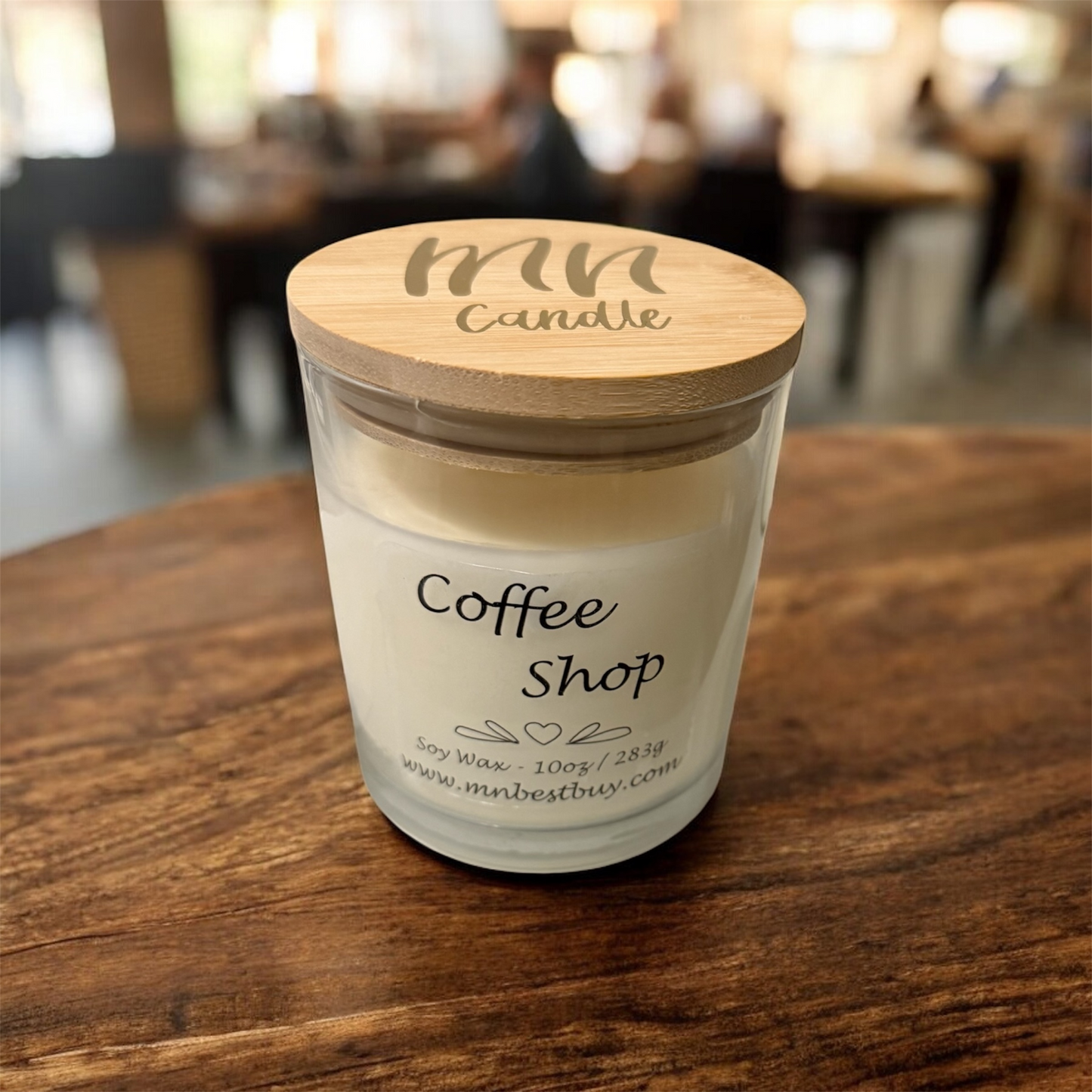 Coffee Scent, 2-Wick 10oz Candle