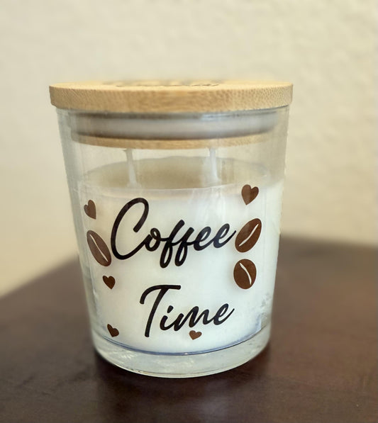 Coffee Scent,  2-Wick 10oz Candle